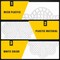 10 Pcs 7 Count 3 inch Mesh Plastic Canvas Flower Sheets, Blank Needlepoint Canvas for Embroidery, White Cross Stitch Plastic Mesh for DIY, Crochet Projects, Yarn Crafting, Knit, Needlework